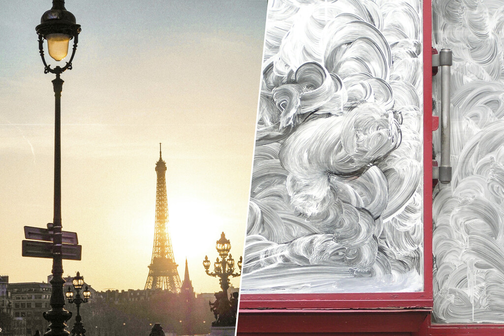 En plena ola de calor extremo, los franceses se han puesto a pintar sus ventanas con tiza blanca. Tiene todo el sentido