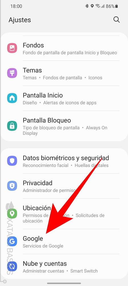 Servicios Google