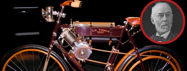 Un ingeniero inventó la primera moto de la historia colocando un motor en su bici. Luego murió intentando conducirla a 65 km/h