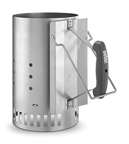 Weber 7416 - Chimenea de encendido Rapidfire, Aluminio