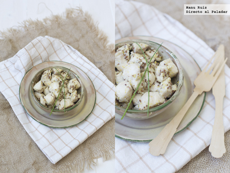 Pechuga de pollo marinada con miel y mostaza. Receta