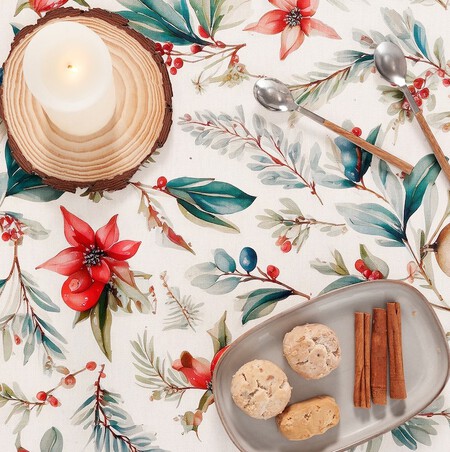 Gamusi Mantel Navidad Antimanchas