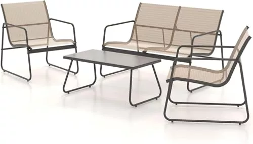 Grand patio Conjunto Muebles de Jardín, Textileno