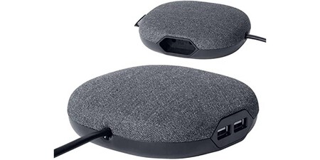 brennenstuhl®estilo regleta de enchufes con superficie textil