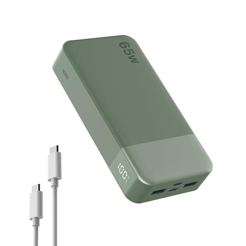 NOBIS bateria Externa Carga rapida 20000mAh 65W