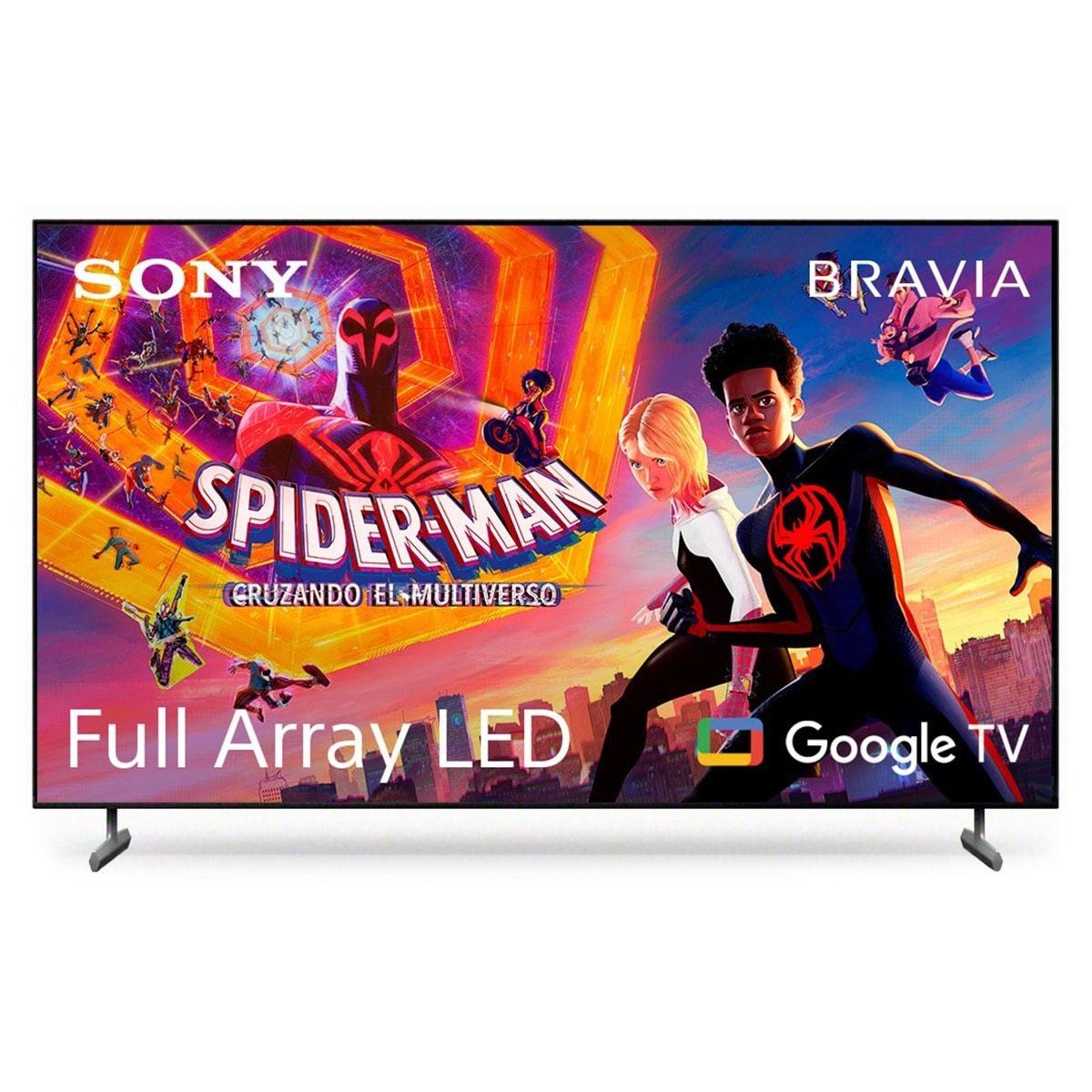 TV 75" Sony BRAVIA KD-75X85L LED, Full Array LED, 4K HDR, Google TV, Smart TV, Diseño sin bordes