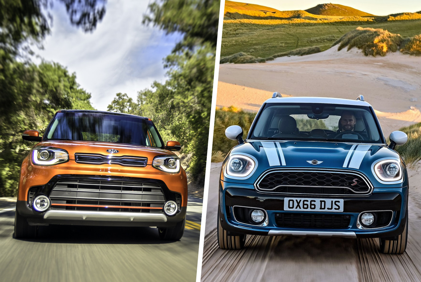 MINI Countryman S vs. KIA Soul SX: analizamos a los GTI que quieren ser SUV... ¿o al revés?