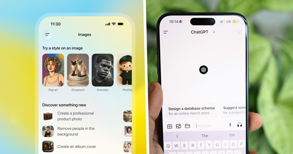 La creación de imágenes con ChatGPT evoluciona y va a por Gemini: es cuatro veces más rápida y gana un editor visual