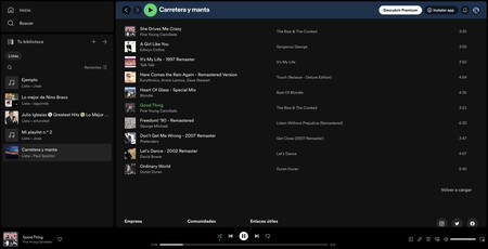 Spotify en modo free