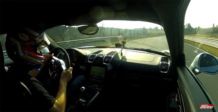 ¿Tienes tiempo para ver el Porsche Cayman GT4 hacer 7:42 en Nürburgring Nordschleife?