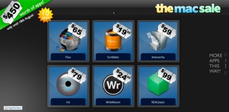 The Mac Sale: 10 buenas aplicaciones para Mac valoradas en 450$, por 49.99$