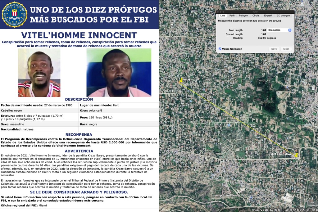 Alguien ha encontrado la casa de uno de los 10 fugitivos más buscados del FBI en Google Earth. Y lo ha hecho público