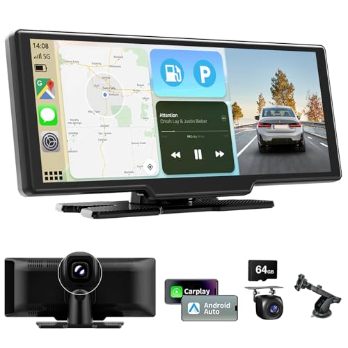 10,26 Pulgadas Pantalla Coche de Carplay Android Auto