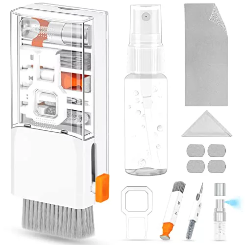 タッチスクリーンクリーナースプレー、Walrfid クリーニングキット、スマートフォン、テレビ、ノートパソコン、タブレット、PC、LCD コンピューターモニターフラットスクリーン、メガネ用、iPhone iPad MacBook Pro に対応
