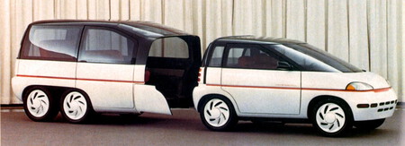 Auto Conceptual 1990 Plymouth Voyager Iii Concept Van 4