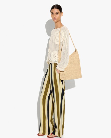pantalones lino