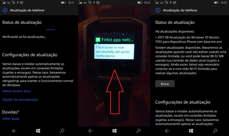 Las notificaciones en los dispositivos Fitbit llegan a Windows 10 Mobile con la última actualización acumulativa