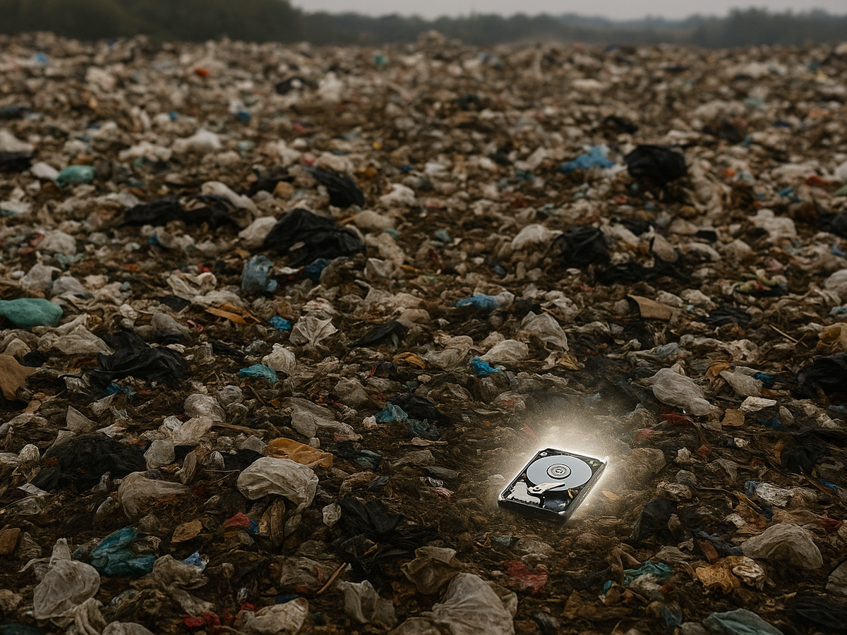 De buscar su disco duro en el vertedero, a tener su propio documental. Una  historia sin final feliz que vale 742 millones de euros