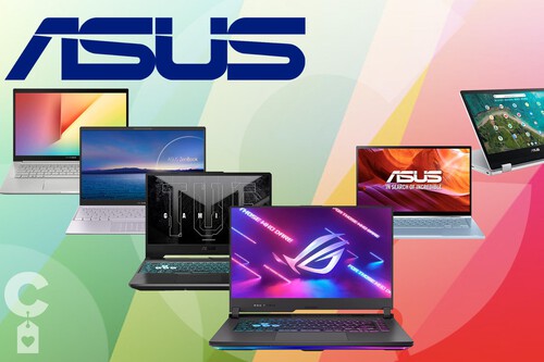 Nuevas ofertas de Amazon en portátiles ASUS: equipos gaming, de trabajo, Chromebook o convertibles a los mejores precios