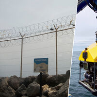 Proteger las fronteras de Ceuta y Melilla es una prioridad nacional. Mientras, su cordón tecnológico está indefenso en el fondo del mar