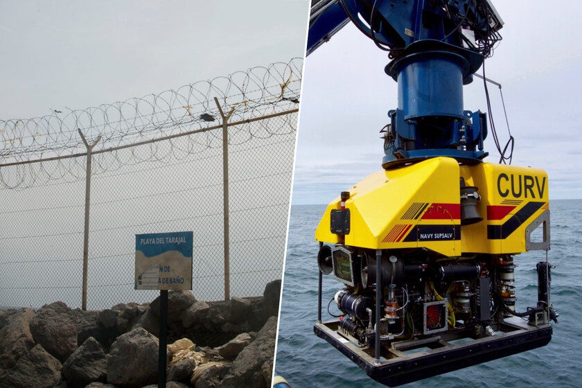 Proteger las fronteras de Ceuta y Melilla es una prioridad nacional. Mientras, su cordón tecnológico está indefenso en el fondo del mar