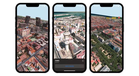 アップルの高架地図