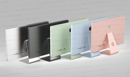 Diseño plano y colores que evocan al iMac original: así ve Prosser los nuevos iMac 2021