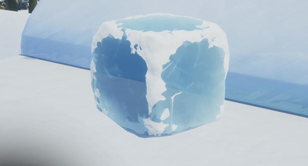 Desafío Fortnite: abre botín congelado en el Festival de Invierno
