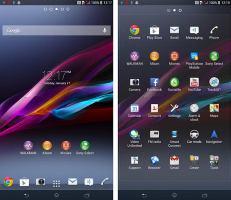 Aparecen capturas de pantalla del Sony Xperia ZU, el futuro Phablet de Sony