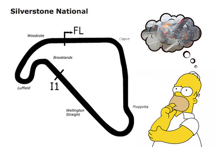 El BSB mete la tijera a Silverstone: Correrán en un tramo de 2,64 km para evitar el fiasco de MotoGP