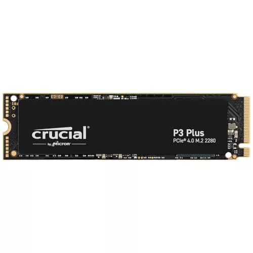 Crucial P3 Plus SSD 4TB PCIe Gen4 NVMe M.2 SSD Interno, Disco Duro SSD, hasta 4.800 MB/s, Compatible con Ordenador Portátil y de Sobremesa - CT4000P3PSSD801
