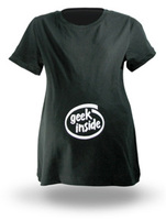 Camiseta de maternidad geek