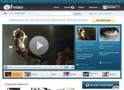 Yahoo Vídeo relanzado