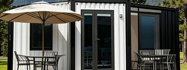 Amazon tiene una casa prefabricada con dormitorio, baño y cocina instalada por menos de 8.000 euros 