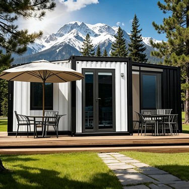 Amazon tiene una casa prefabricada con dormitorio, baño y cocina instalada por menos de 8.000 euros 