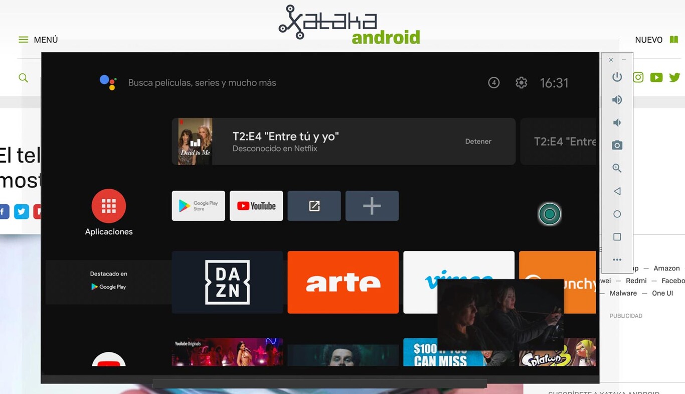 Cómo tener Android TV en el ordenador