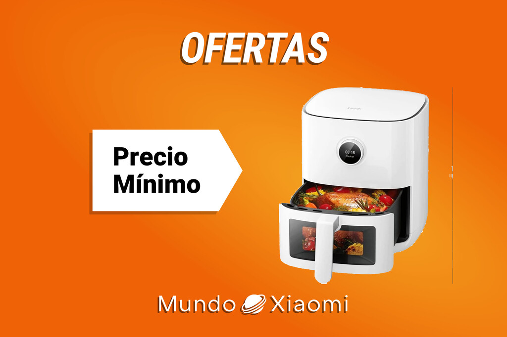 Ofertón de locos en la freidora de aire de Xiaomi que puedes controlar con la voz: cocina de forma más saludable con el descuentazo de PcComponentes 