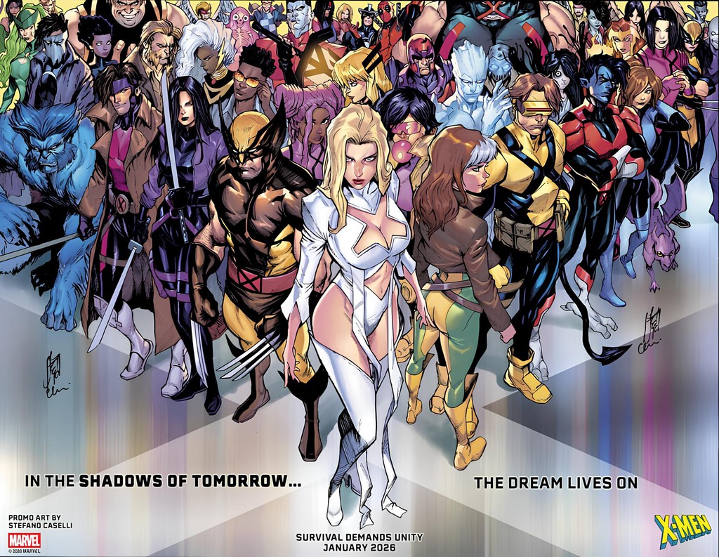 Resumen de Marvel Comics en la New York Comic Con 2025: X-Men: Shadows of Tomorrow, la nueva serie de Iron Man, Ultimate Endgame y mucho más
