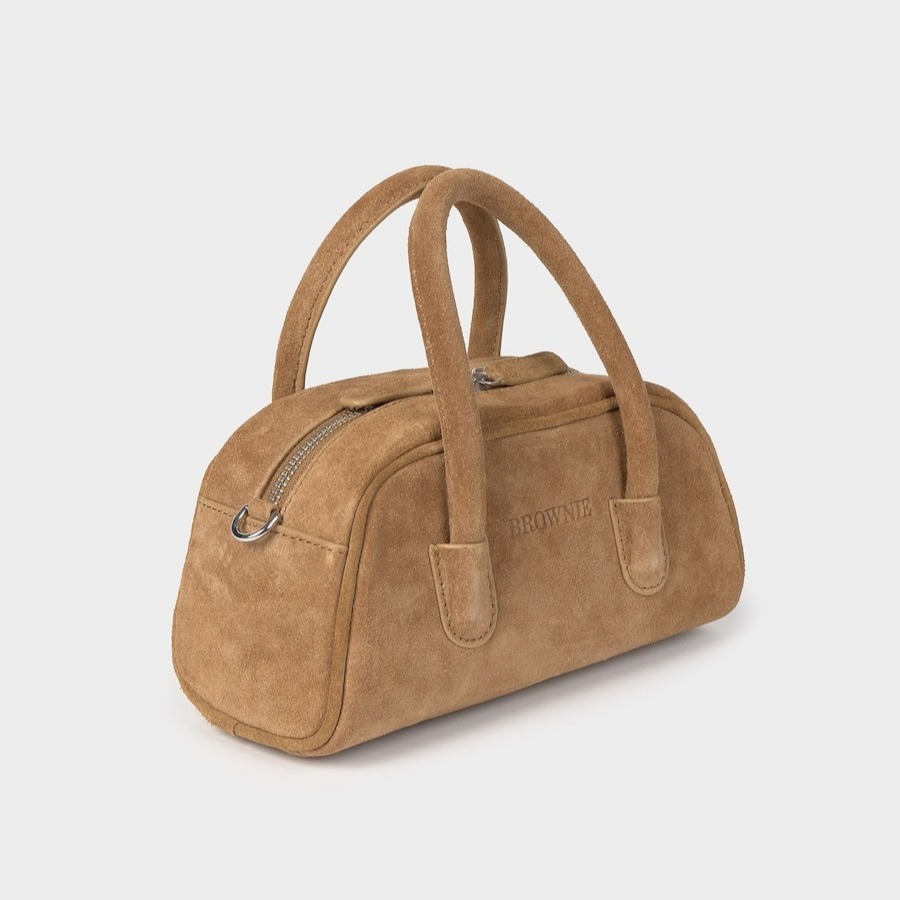 Brownie
Bolso de hombro de piel con logo