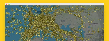 The outbreak of the war in Ukraine causes thousands of people to enter this website to see air traffic live