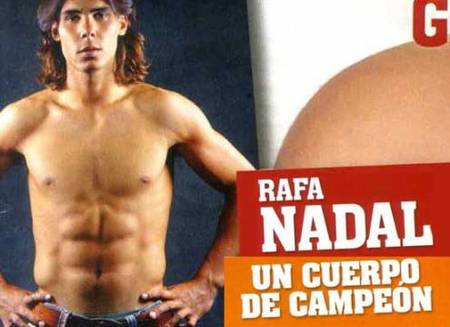 Rafa Nadal, cuerpazo para Interviú