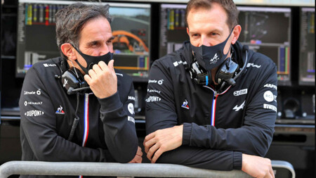 Brivio Budkowski Alpine F1 2021