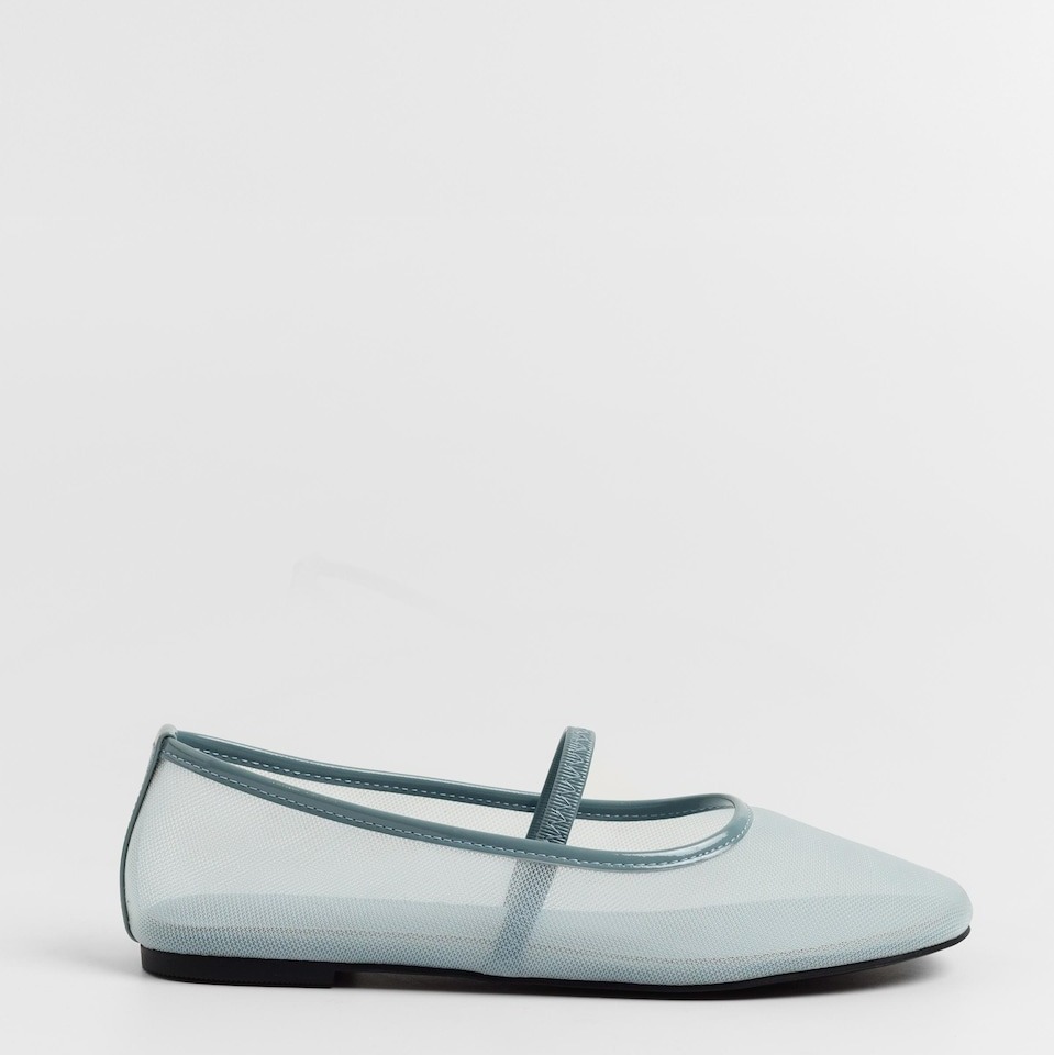 Mim
Bailarinas de mujer con tira elástica y punta redonda