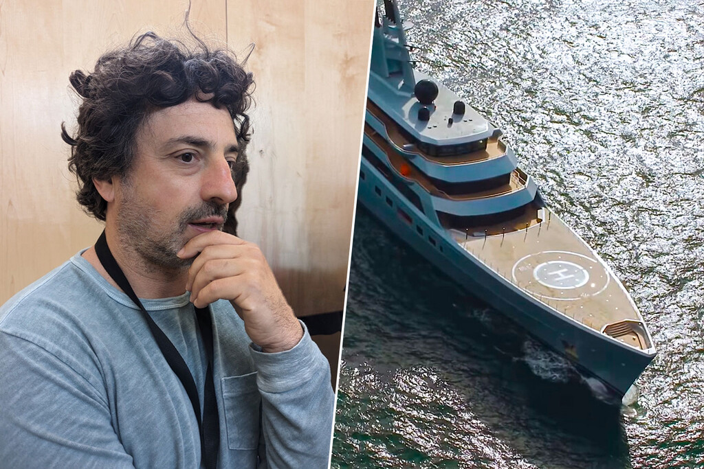 El nuevo juguete del cofundador de Google: 142 metros de lujo flotante por 450 millones de dólares que chocó contra una puerta 