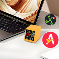 Con 40 pesos puedes tener esta mini pantalla para adornar tu escritorio