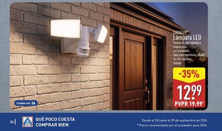 Foco Led Casalux Folleto Aldi