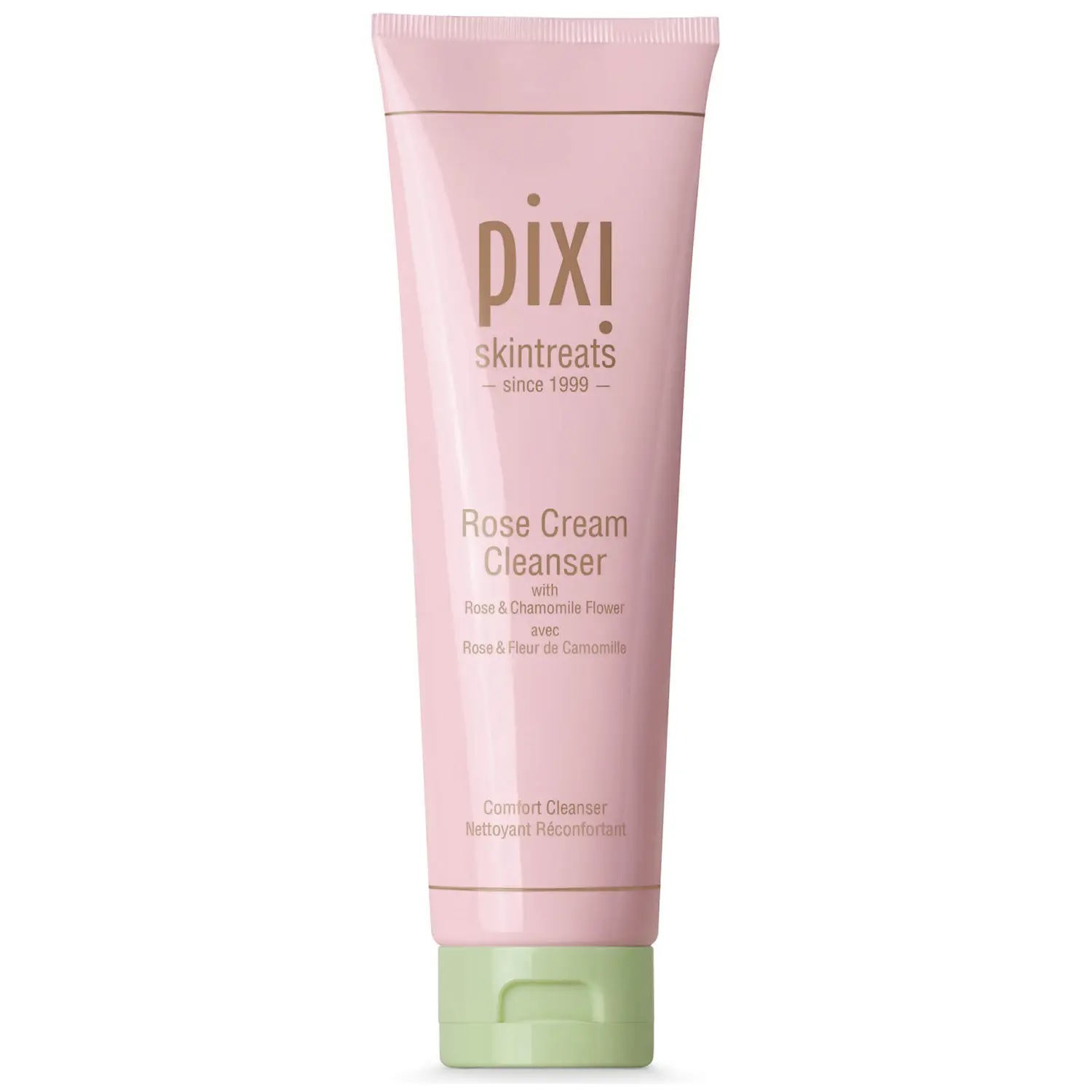 Limpiador suave y calmante de rosas de Pixi