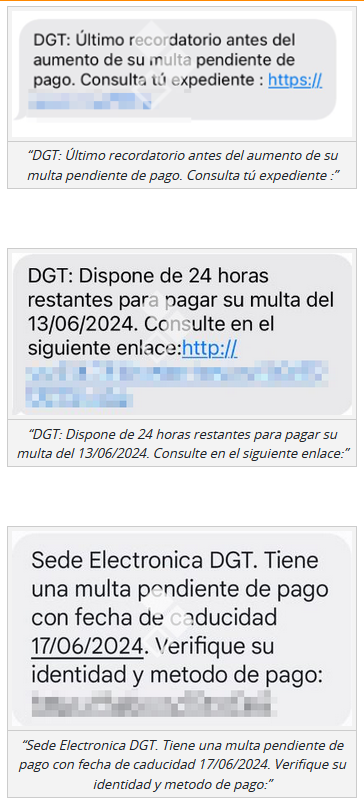El SMS que has recibido de la DGT para que pagues una multa no es de la ...