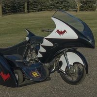 ¡Con cohetes y un kart! Esta réplica de la moto del primer Batman televisivo se vende por 15.469 euros
