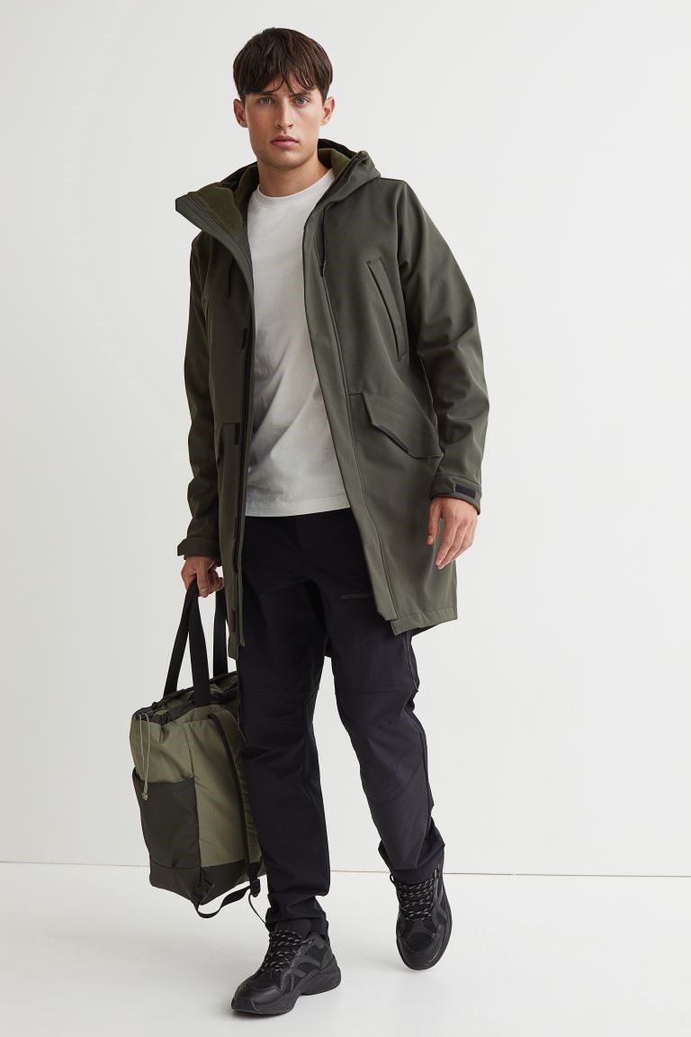 Parka verde